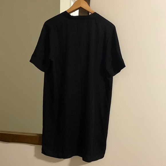 NWT. BCBG MaxAzria V-neck Black Dress - Picture 3 of 11